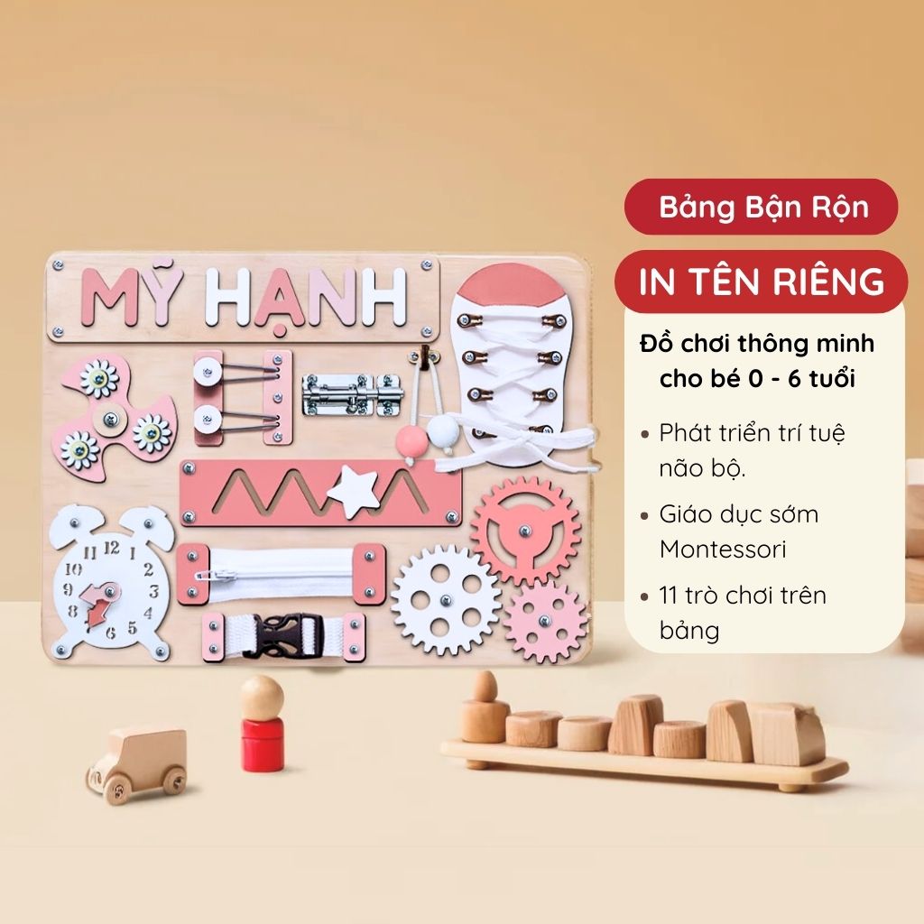 Bảng bận rộn Montessori